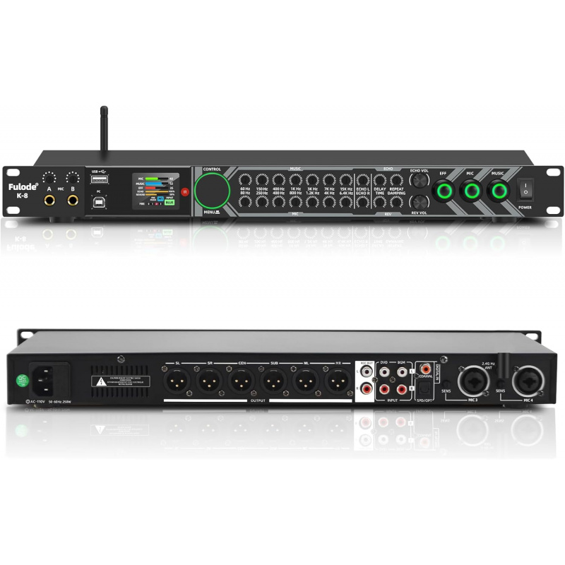 K&G Women'S Formal Wear - K-6 Professional KTV Digital pre-stage Effector