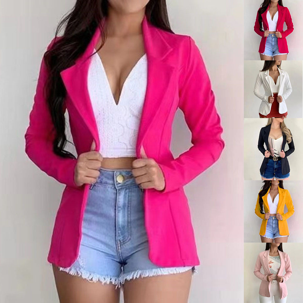 Women Formal Wear With Blazer - Women's Blazer 2024 Formal Blazer Women's