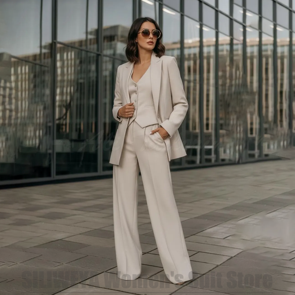 Women Formal Wear Pants - Fashion Women’s Suit Set Luxury Single