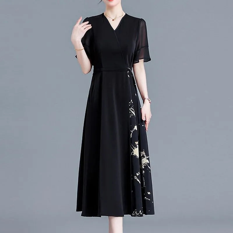 Elderly Women Formal Wear - New Chinese Style Women Long Dress