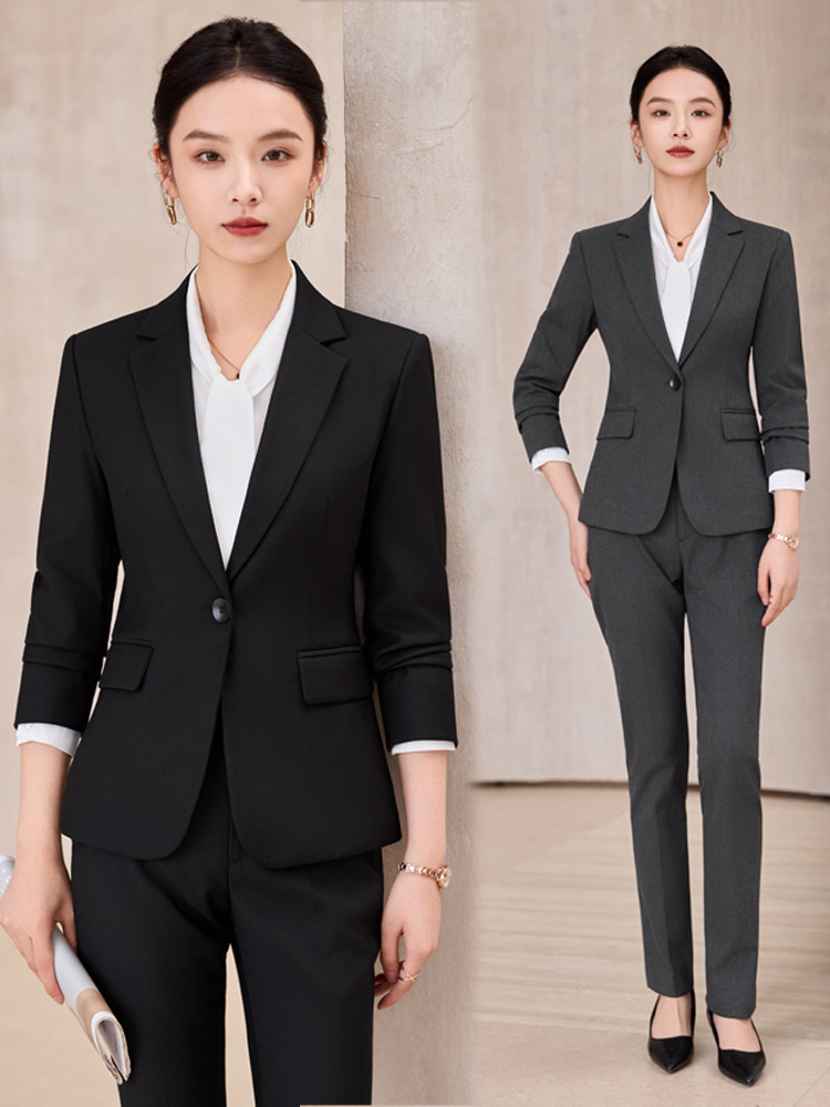 Women Formal Wear Interview - Women's Interview Suit Set, High-End Formal