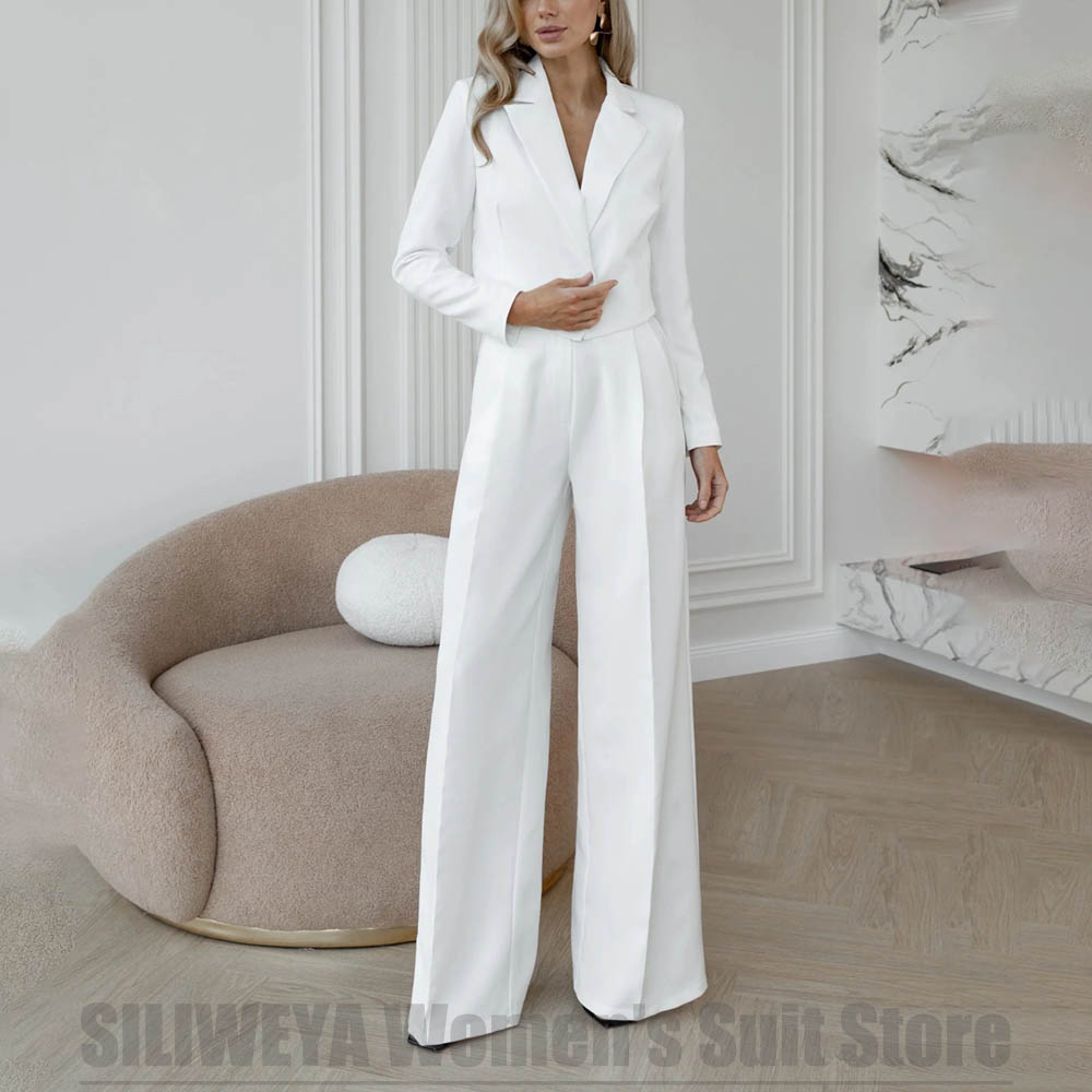 Women Formal Wear Pants - Fashion Women's Suit Two Piece One