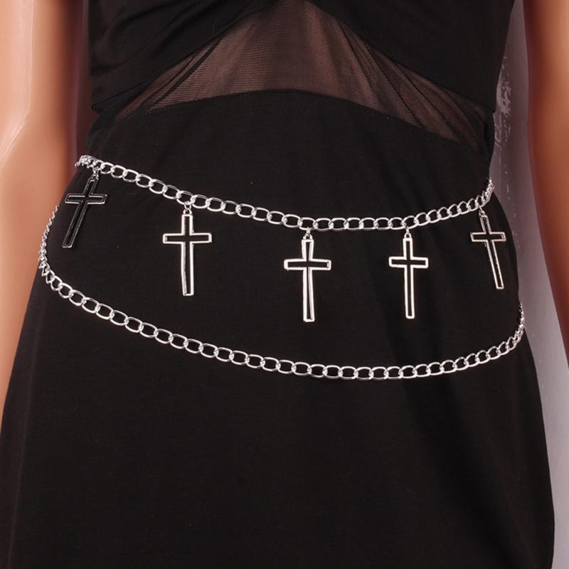 39BD Cool Crossed Pendant Wais - Women Formal Event Wear avis et prix