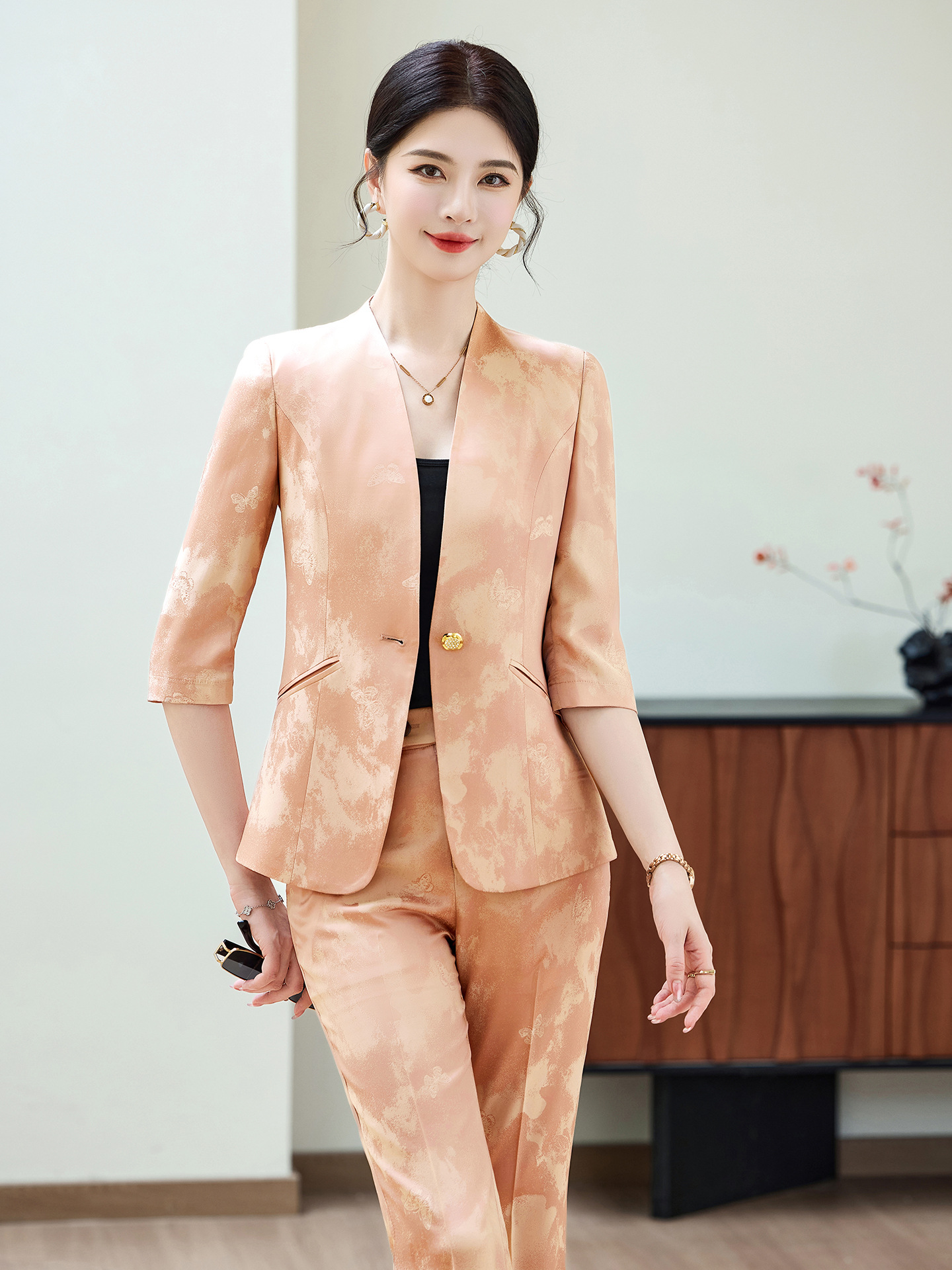 Fashion Office Ladies Blazer a - Women Formal Wear Business avis et prix