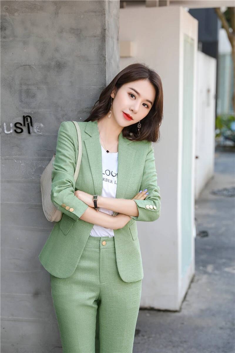 Novelty Green Uniform Designs  - Women Formal Wear Interview avis et prix