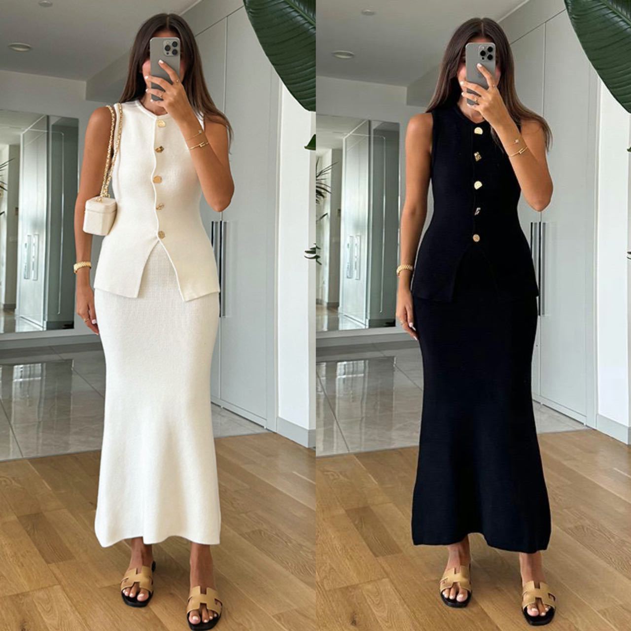 Round-neck Single-breasted Sle - Women Formal Wear Office avis et prix