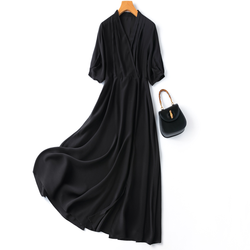 Women Silk Maxi Dress 100% Mul - Formal Wear For Women Xl avis et prix