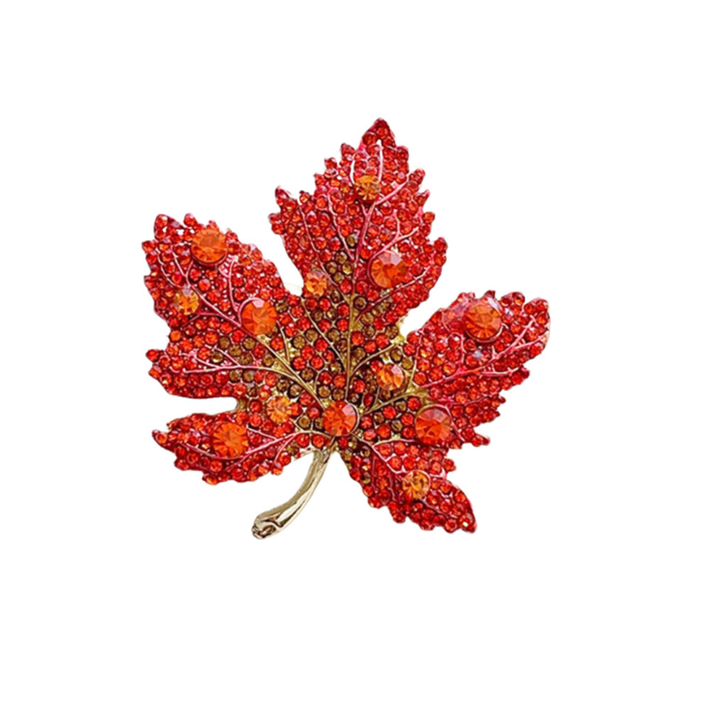 High-End Rhinestone Maple Leaf - Women Formal Event Wear avis et prix