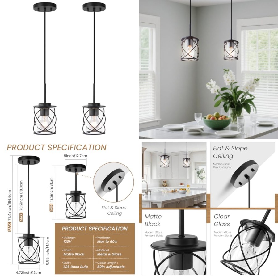 mavcadonf Kitchen Island Light - K&G Women'S Formal Wear avis et prix