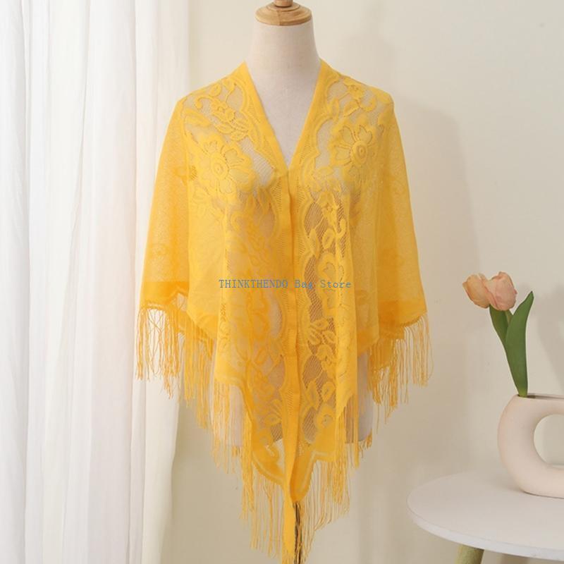 340D Lace Fringed Cover Up Hol - Women Formal Event Wear avis et prix