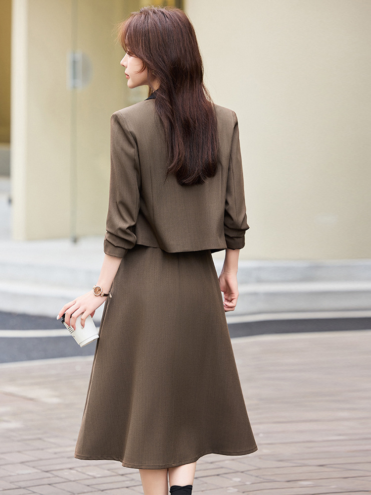 Gray short blazer for women, n - Women Formal Wear Pants avis et prix